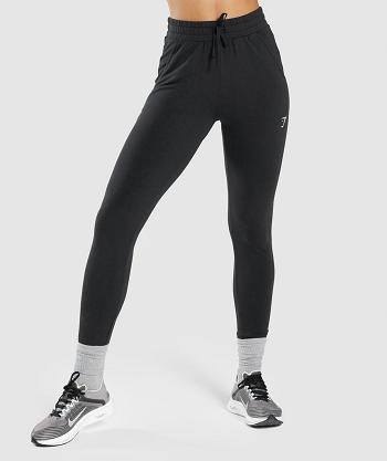 Dámské Kalhoty Jogger Gymshark Pippa Tréninková Černé | CZ 4109GSO